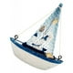 thumbnail image 4 of Kits de maquetas de barcos de madera para armar: Barcos de vela clásicos de madera a escala para el hogar y el comedor. Ancla del barco, 4 of 8