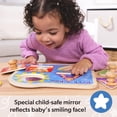 thumbnail image 2 of Puzzle Melissa & Doug® Ms. Rachel™ Peek-a-Boo con espejo 1+ Y, 2 of 9