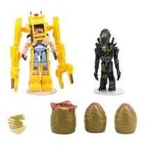 Aliens Deluxe Power Loader with Ripley & Battle-Damaged Alien Warrior Minimates