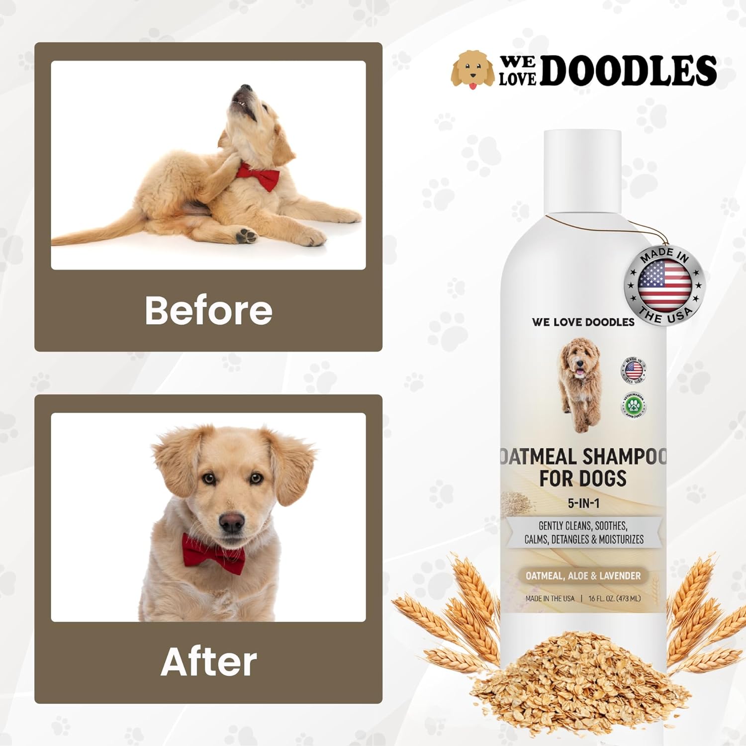 We Love Doodles 5-in-1 Oatmeal Dog Shampoo photo 6