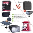 thumbnail image 4 of BAGSPRITE Stand Mixer Cover with Detachable Appliance Sliders Base Compatible with KitchenAid Mixer-Storage Bag for 6/7/8 Quart with Pockets for Kitc, 4 of 8