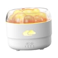 thumbnail image 3 of Humidificador de aire de escritorio con luces LED y temporizador, difusor de aroma silencioso para yoga. Blanco, 3 of 9