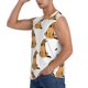 thumbnail image 3 of Balery German Shepherd Dog Camisetas sin mangas para hombre, absorbe la humedad y protege contra el mal olor.-Small, 3 of 7