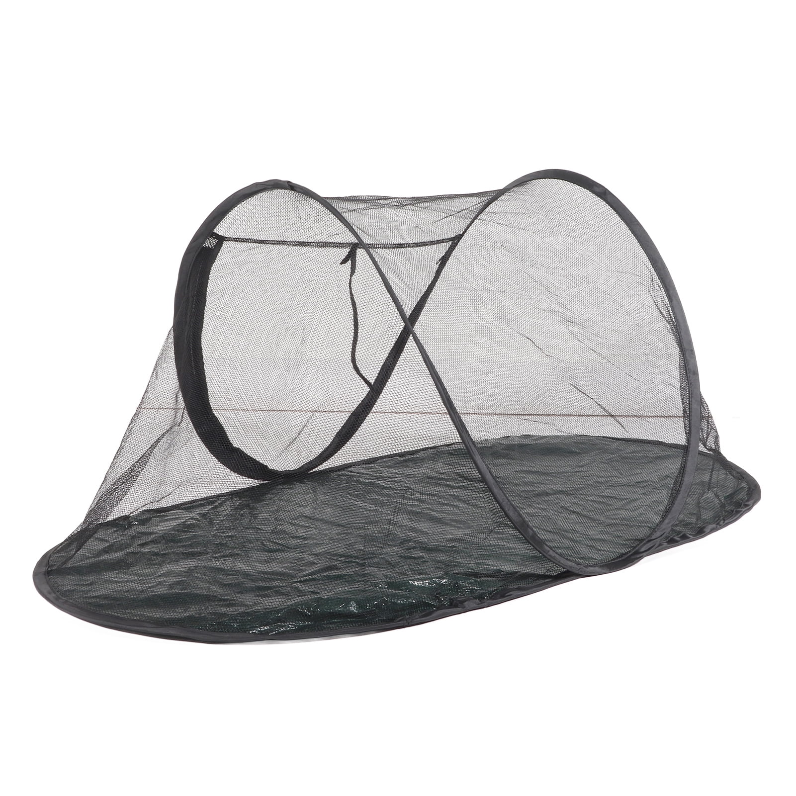 NFTIGB Portable Foldable Pet Enclosure Tent Breathable Mesh Playpen for Cats and Dogs Outdoor Travel Use 47.2x24.8x19.7in / 120x63x50cm