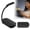 Black, variant on reading light,mini book light,book light clip on,Lightweight USB Rechargeable Clip-On Lamp for Book Lovers Night Reading(Black)