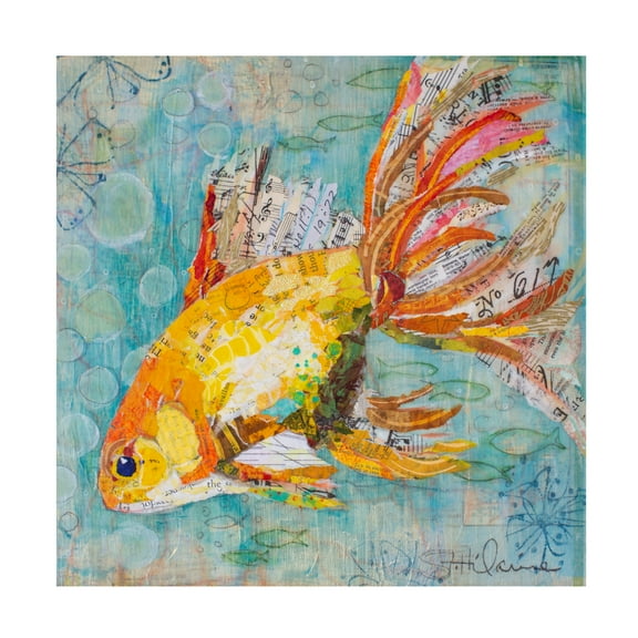 Elizabeth St. Hilaire 'Always Looking Up I' Canvas Art