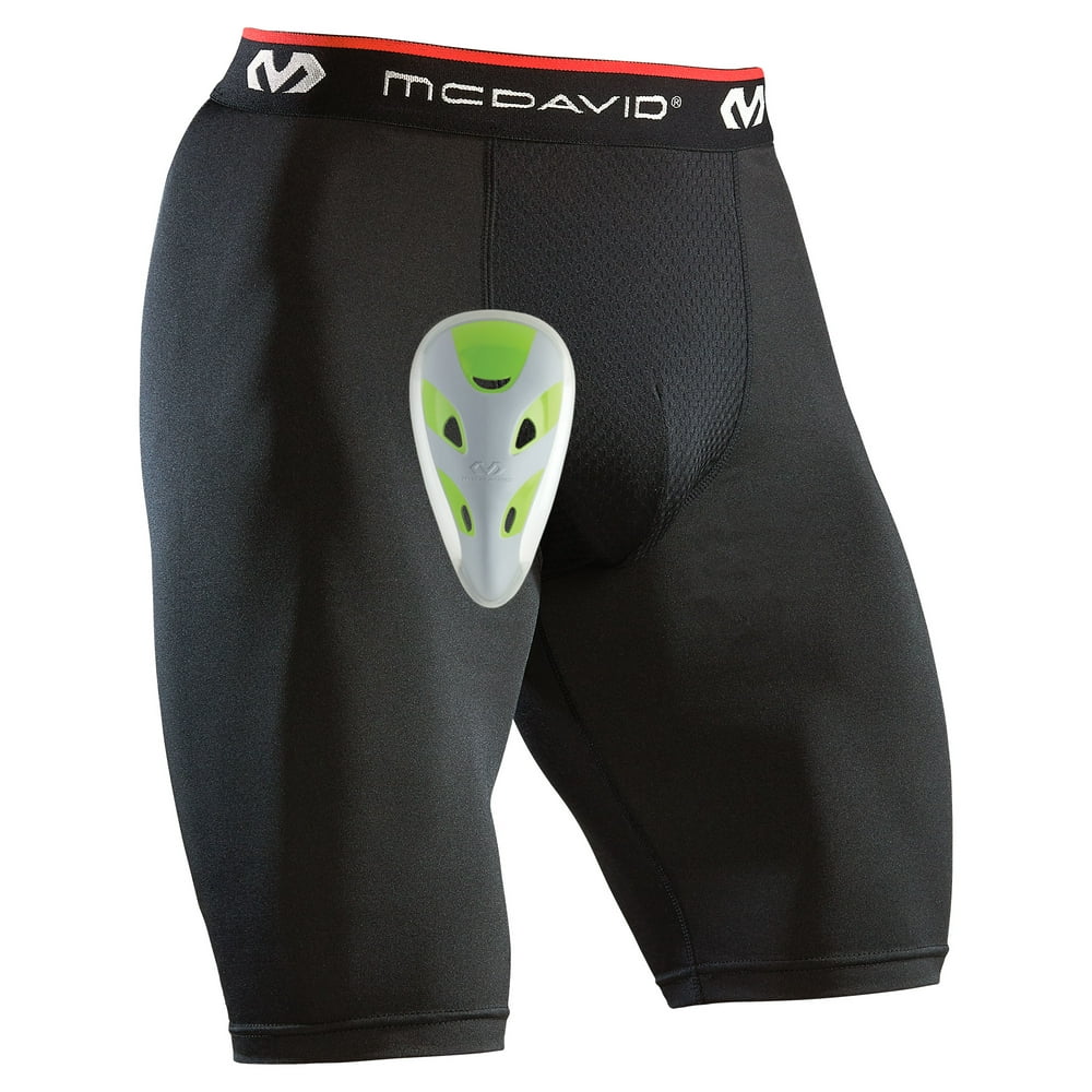 McDavid - McDavid Compression Shorts with Protective FlexCup Small