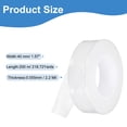thumbnail image 2 of Removable Protective Film Tape, 1.6 Inch x 656 ft PE Surface Scratch Film Tape Clear, 2 of 6