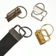 thumbnail image 5 of Uxcell 26mm Key Fob Hardware with Keychain Ring for Bag Webbing Wristlets Dark Golden 40 Pack, 5 of 5