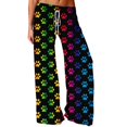 thumbnail image 2 of Pantalones Sueltos de Cintura Alta Para Mujer Odeerbi ODB-6, 2 of 8