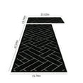 thumbnail image 3 of 2-Piece Non-Slip Kitchen Mats Set, Waterproof Cushioned Floor Rugs, Ergonomic Fatigue Resistance, Stain-Resistant, Multi-Use Floor Mats for Kitchen, Office, 3 of 8