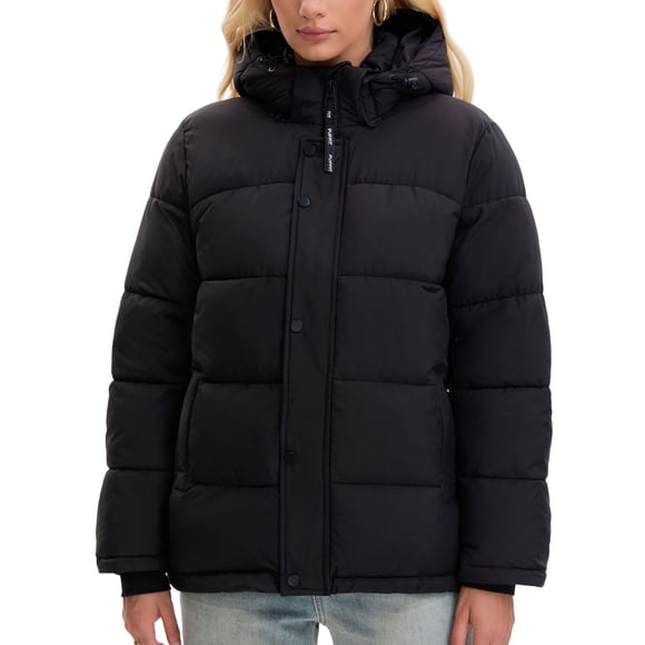 Chaqueta PUFFIT PUFFIT para mujer, chaqueta acolchada de longitud media para invierno