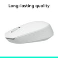 thumbnail image 6 of Logitech M170 Wireless Mouse for PC, Mac, Laptop, 2.4 GHz with USB Mini Receiver, Optical Tracking, Ambidextrous, Off White, 6 of 10