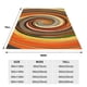thumbnail image 3 of Balery Colorful Swirl Manta de Felpa Suave y Acogedora – Cobija de Franela Aterciopelada para Cama, Lavable y Cálida para Sofá, Mascotas, Transpirable-50"x40", 3 of 7