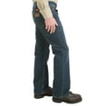thumbnail image 2 of Wrangler Apparel Mens FR Slim Boot Cut Caden Jeans 32W x 30L Dark Tint, 2 of 3