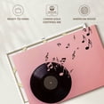 thumbnail image 6 of Elephant Stock Musical Vinyl Record Wall Art - Horizontal Canvas Wall Art - Living Room Wall Decor - Music Canvas - Black And Pink Decor - 12" x 8", 6 of 8