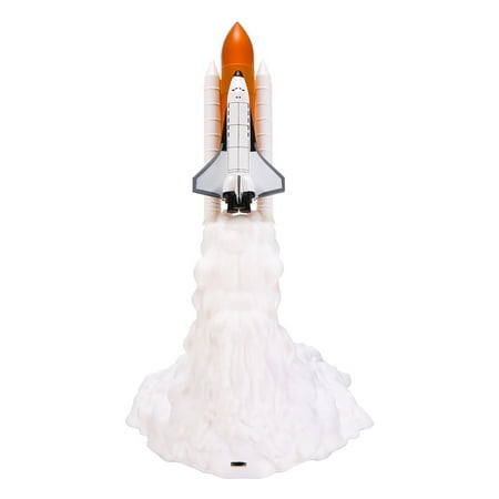 

3D Print Space Shuttle Lamp Rechargeable Night Light For Space Lovers Moon Lamp as Room Decoration