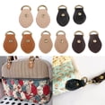 thumbnail image 3 of 2x sastrería En el asa del bolso Hebillas a presión, asa del bolso Fabricación de costura Natural, 3 of 9
