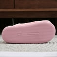thumbnail image 3 of Unisex Adult Concha Slippers Memory Foam Casual, Round Toe (Pink 1PCS & White 1PCS 39), 3 of 9