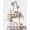 Rose Gold, variant on Never Rust Shower Caddy Hanging, Aluminum Shower Racks for Inside Shower, 2-Tier Shower Organizer Hanging Over Shower Head with Hooks and Soap Holder, Silver