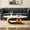 White+Gold, variant on 51.2-Inch Oval Faux Marble Top Center Coffee Table, Living Room End Table with C-Shaped Stainless Steel Base