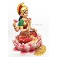 thumbnail image 4 of Pacific Trading Lakshmi Diosa Hindú En Estatua De Loto Escultura, 4 of 4