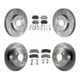 thumbnail image 1 of Transit Auto Front Rear Disc Brake Rotors and Ceramic Pads Kit for Car Toyota Camry Solara Lexus ES300 K8T-101090, 1 of 11