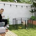 thumbnail image 2 of PawHut 24" Heavy Duty Dog Playpen, Portable Foldable 8 Panels Pet Playpen, 2 of 10
