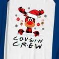 thumbnail image 5 of Cousin Crew Family Matching Christmas Pajamas with Festive Plaid Designs, Sizes NB to 6XL with Pet Outfit, 5 of 7