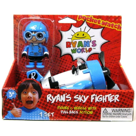 Ryan's World Sky Fighter Figure & Vehicle