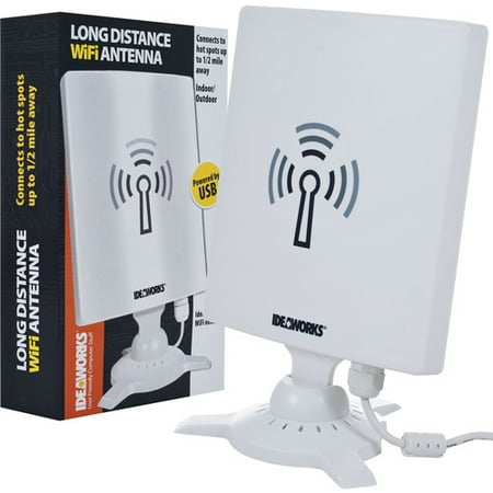 Ideaworks Long Distance WiFi Antenna (Best Antenna For Wifi Hotspot)