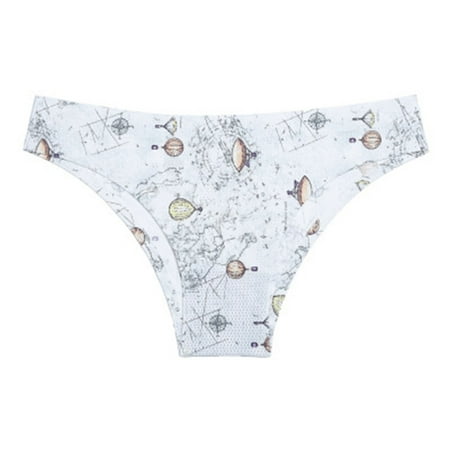 Bigersell Lace Underwear for Women Clearance WomenS Underwear Seamless Panty Style P-428 Polyester Cheeky Panties Lace Thongs Ladies Briefs High Waist Women s Bikini Panties White Xs