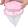 thumbnail image 4 of 4 Pcs Attrape-Peluches Réutilisable pour machine à Laver Domestique Bleu Rose, 4 of 5