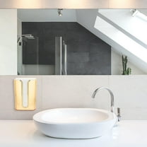 HEMOTON  Wall Hanging Paper Box Trifold Towel Dispenser Holder Napkin Golden