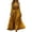 Yellow, variant on RXMEKW Maxi Dress for Women, Floral Print Long Sleeve with Collar and Detachable Belt, Pleated Boho Prairie Style for Fall or Spring