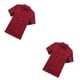thumbnail image 2 of Wosthever Chef Coat Short Sleeve Cook Jacket Clothing Breathable Uniform Summer Skin-friendly Fashion for Restaurant Hotel Cafe Kitchen Type1 NO1, 2 of 6