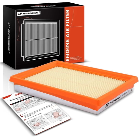 A-Premium Engine Air Filter Compatible with Honda Civic 1996-2000, Civic del Sol 1996-1997, L4 1.6L