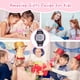 thumbnail image 5 of Reloj digital luminoso resistente al agua para niños y niñas | Reloj de pulsera deportivo multifunción electrónico para estudiantes | Cronómetro Temporizador de alarma | Estuche de ABS morado con, 5 of 5