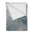 thumbnail image 2 of Alaska Soft Flannel Fleece Throw Blanket, Chilkat Valley Covered in Snow Winter Season Landscape Idyllic Scene from North, Cozy Plush for Indoor and Outdoor Use, 50" x 60", Grey White, by Ambesonne, 2 of 5
