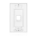 thumbnail image 4 of Keystone Wall Plate - 1 Port Keystone Insert Jack Single Gang Wiring Plug Socket Decorative Face Cover Outlet Mount Panel with Screws White, 4 of 5