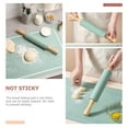 thumbnail image 6 of Hemoton Pastry Mat with Rolling Pin Set for Baking Bread and Cookies at Silicone 1 Set, 6 of 8