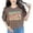 Espresso, variant on Becoming the Best Version of Myself, Personal Growth or Development Quote, Groovy Retro Wavy Text, Moss Comfort Colors T-Shirt, Medium