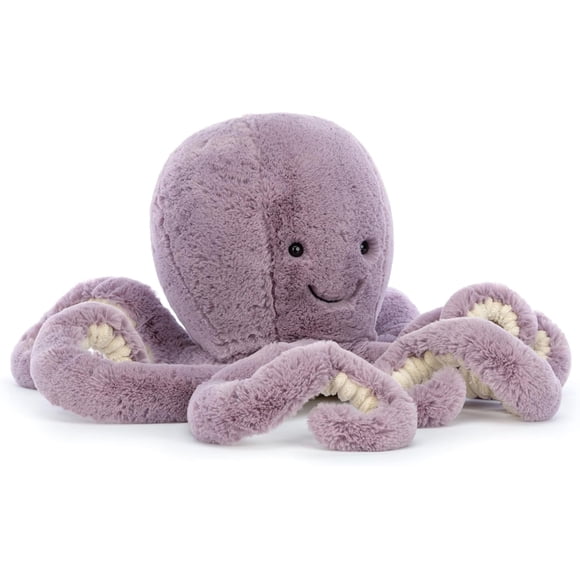 Jellycat Maya Pieuvre en Peluche, Petit 10,5 Pouces - Jouet en Peluche Océan et Mer - Cadeau Classique pour Enfants