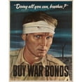 thumbnail image 3 of Robert Smullyan Sloan 12x14 Black Modern Framed Museum Art Print Titled - Doing All You Can, Brother, Buy War Bonds (1943), 3 of 5