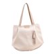 thumbnail image 4 of Bolso de hombro para mujer, moderno bolso de verano con cremallera, ligero, bolso de mano para mujer Blanco, 4 of 9