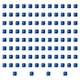 thumbnail image 3 of 100 bloques de cubos acrílicos, bloques de construcción educativos de seis lados, juego de mesa de aprendizaje, juguetes de entrenamiento sensorial azul, 3 of 8