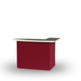 thumbnail image 1 of Best of Times 2000W1316 Solid Burgundy Portable Bar, 1 of 1