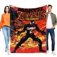thumbnail image 1 of Marvel Zombies anti-pilling, suave, ligera, esponjosa y acogedora de lujo para hogar y cocina – Perfecta para niños y adultos,100X130cm, 1 of 6