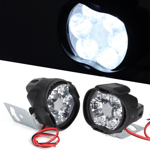 Head Lamp, Spotlight High Brightness Universal Multipurpose Waterproof For AutomotiveMotorcycle ATV UTV