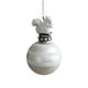 thumbnail image 2 of Hogar y cocina, Decoración del hogar, Decoración navideña, Colgante de cristal con forma de muñeco de nieve de Papá Noel, Colgante de cristal navideño, 2 of 6